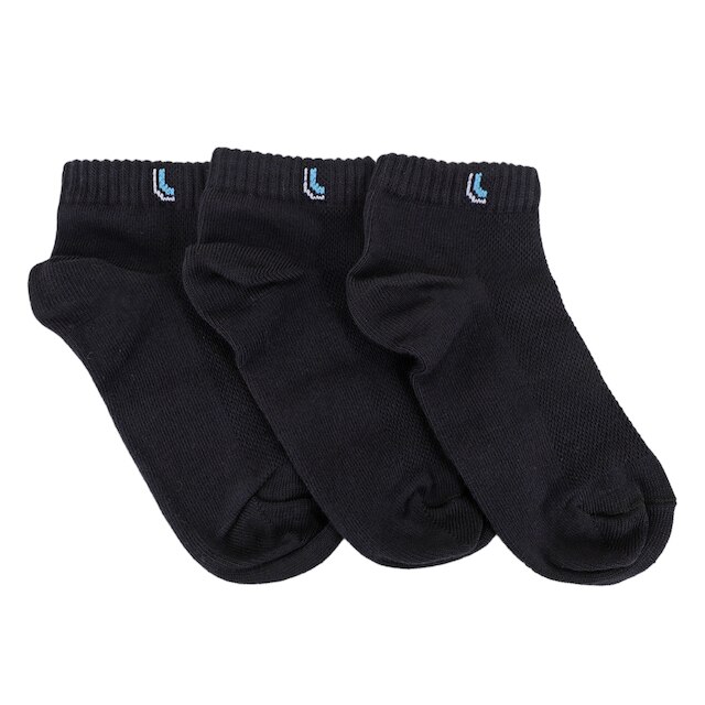 Kit Meia Infantil Lupo Básico Cano Baixo 3 Pares