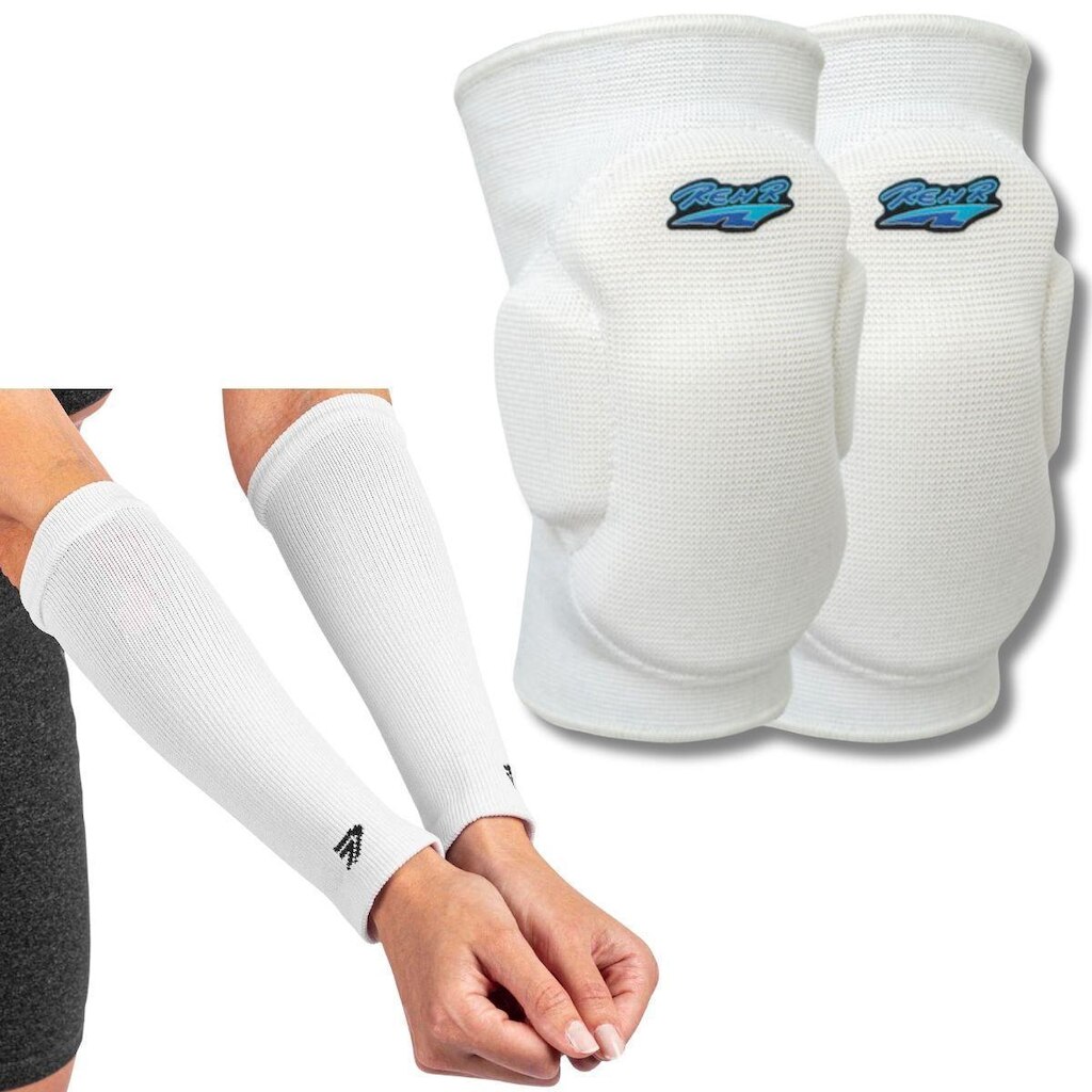 Kit  Vôlei Joelheira Rehr Manguito  Poker Power Profissional