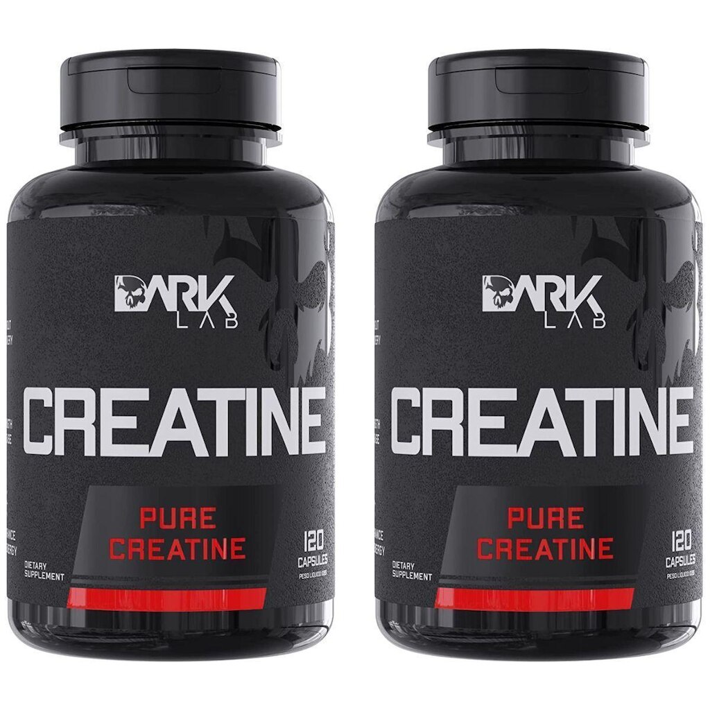 Kit X2 Creatina 120 Capsulas Dark Lab