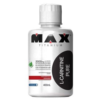 L-Carnitine Pure 2000 400ml - Max Titanium