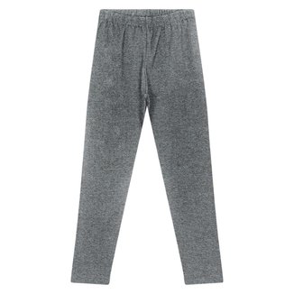 Legging Infantil Feminina Básico Rovitex Kids Cinza