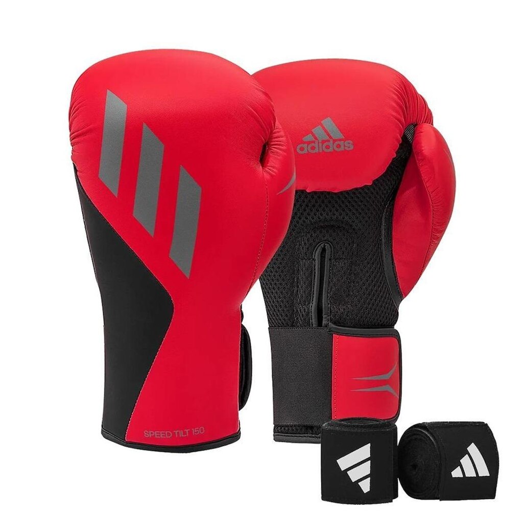 Luva de Boxe adidas Speed TILT 150 e Bandagem 2,55m