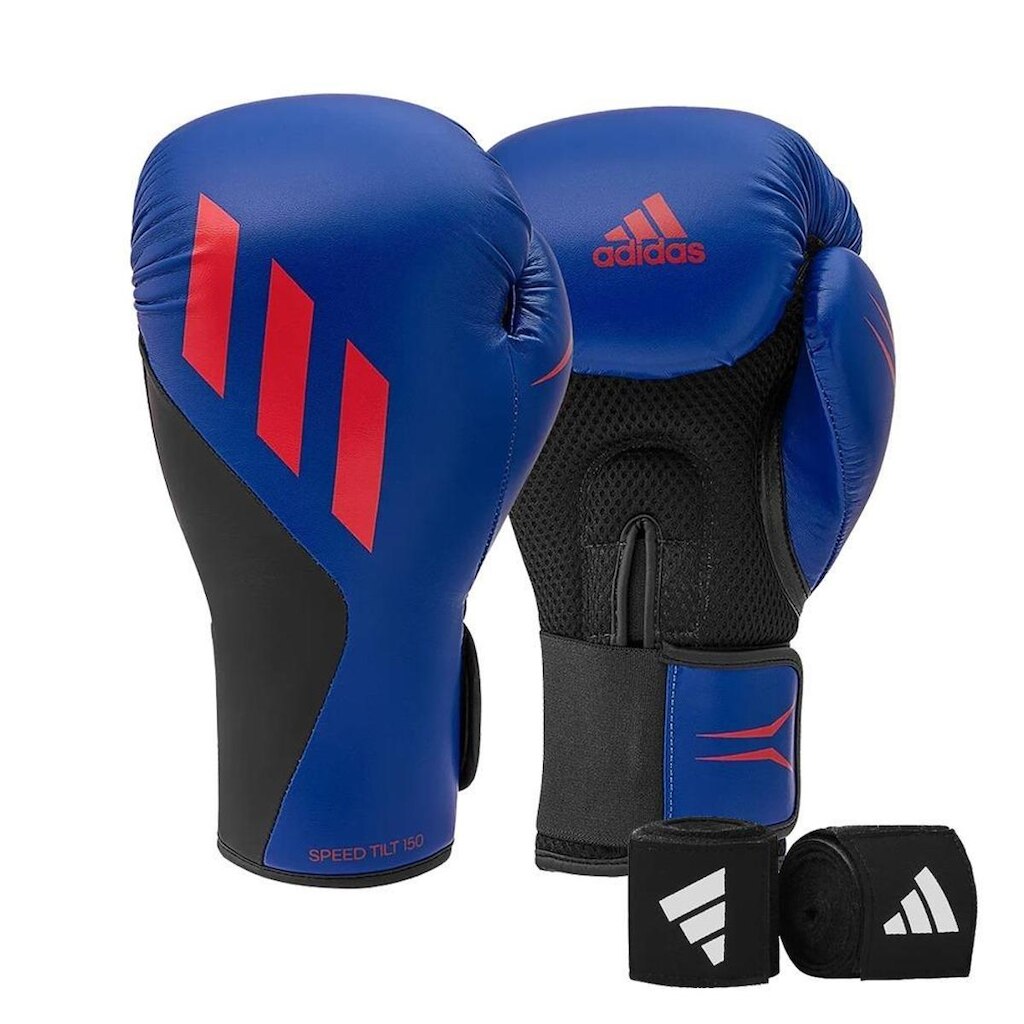 Luva de Boxe adidas Speed TILT 150 e Bandagem 2,55m