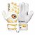 Luva de Goleiro Poker Firmness III Profissional - Branco+dourado