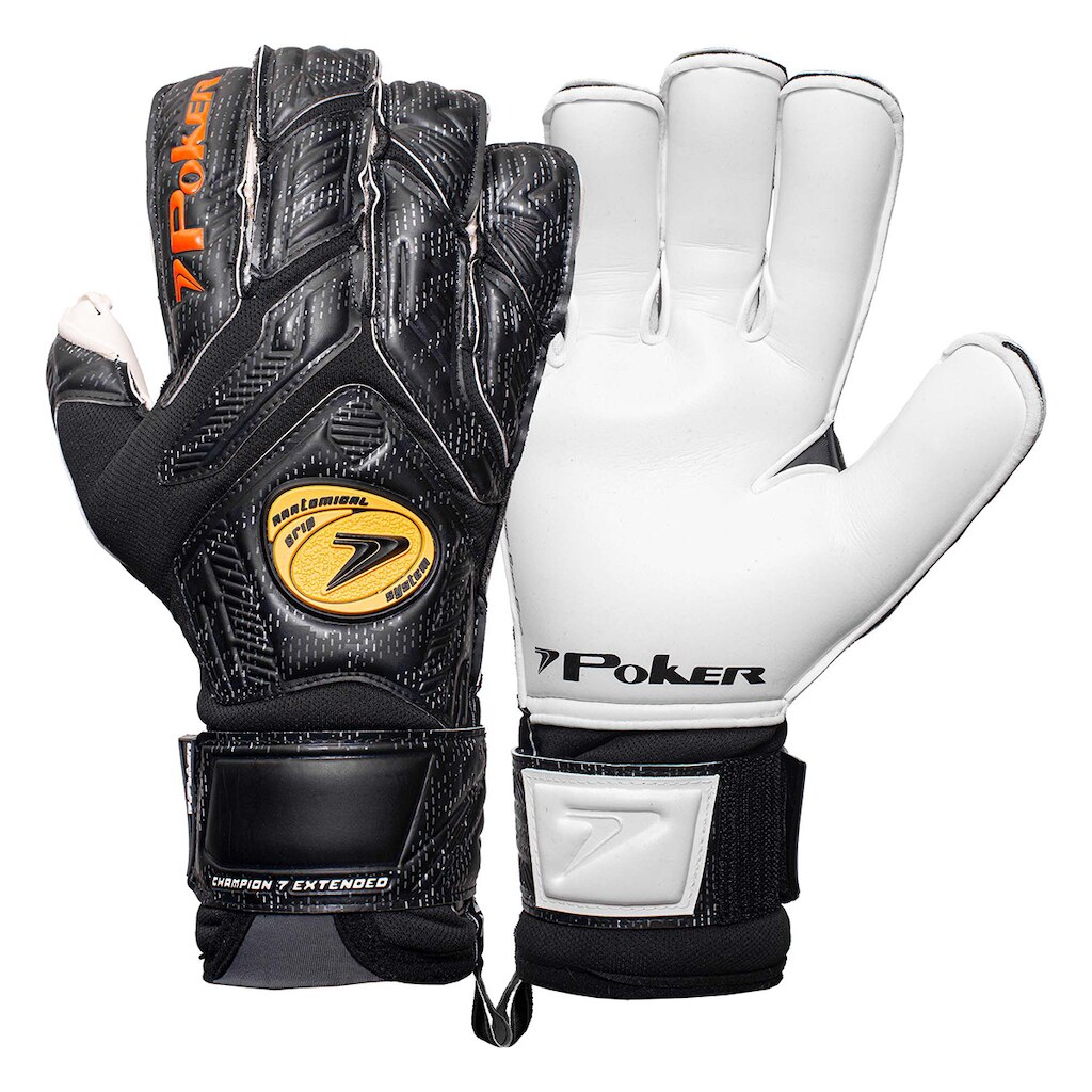 Luva de Goleiro Poker Profissional Champion 7 Extended