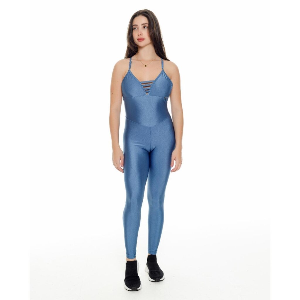 Macacão Fitness Shine United - Froly - P