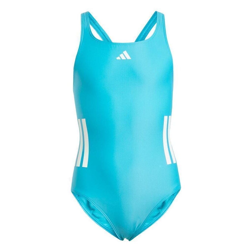 Maiô Infantil Adidas Costas Em C Três Listras