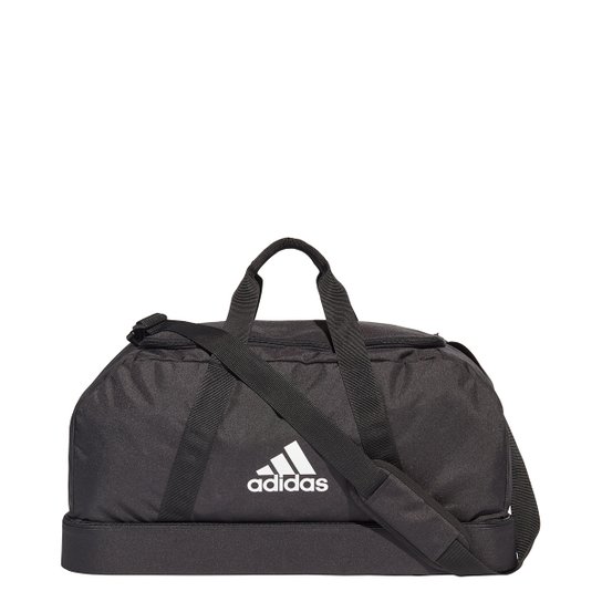 Mala Adidas Tiro Duffel Compartimento Médio - Preto+Branco