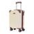 Mala de Viagem 32 Litros Bordo 18 Polegadas com Rodas 360 Leve Resistente - Bege