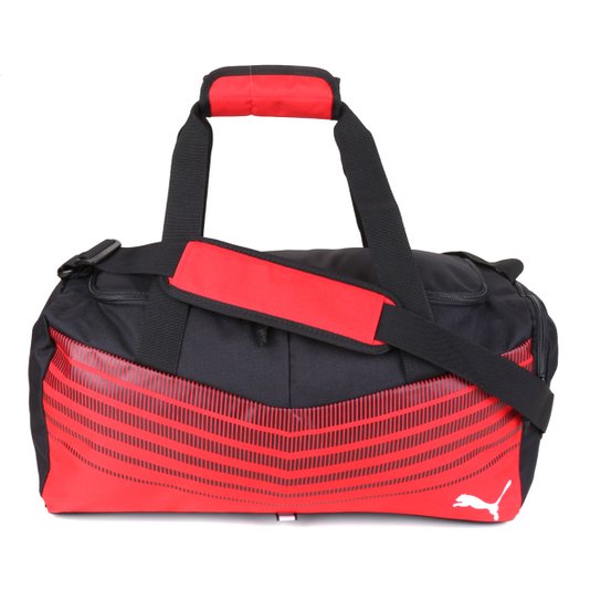 Mala Puma Play Pequena - Vermelho+Preto