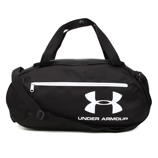 Mala Under Armour Roland Duffel 21 Litros - Preto+Branco