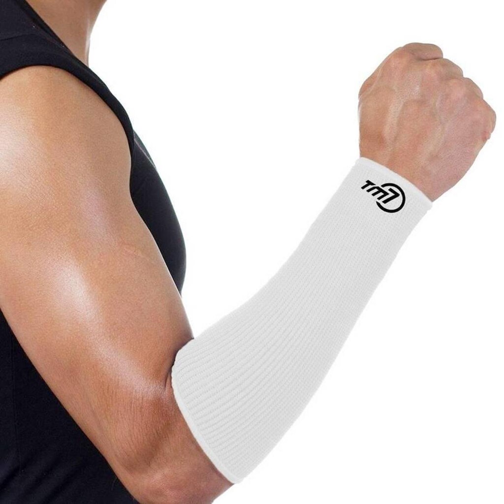 Manguito Para Vôlei Brac7 Curto T7 Sports Branco