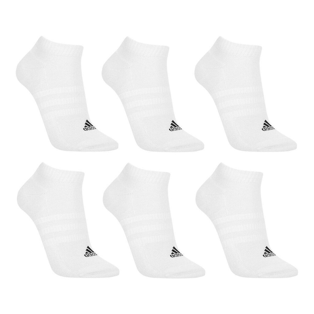 Meia Adidas Cano Baixo C/ 6 Pares