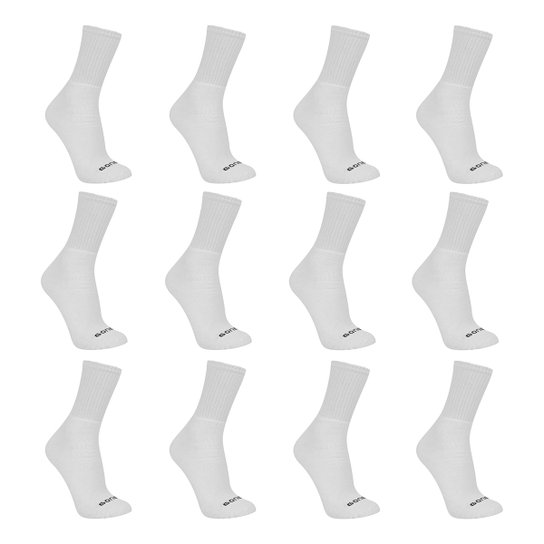Meia Gonew Cano Alto Pacote C/12 Pares - Branco é ruim? Meia Gonew Cano Alto Pacote C/12 Pares - Branco é boa?