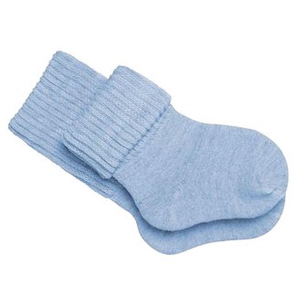 Meia Infantil Bebê Lupo Bu Azul - 0205