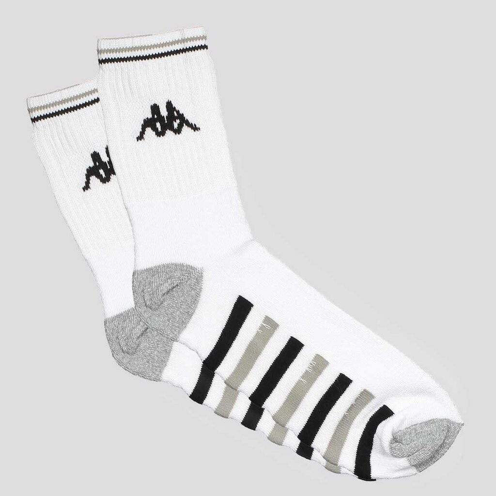 Meia Kappa Comfort Cano Medio Branca