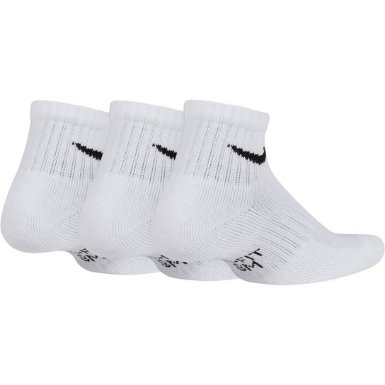 Meia Nike Everyday Cano Curto Kit 3 Pares - Branco+Preto é ruim? Meia Nike Everyday Cano Curto Kit 3 Pares - Branco+Preto é boa?