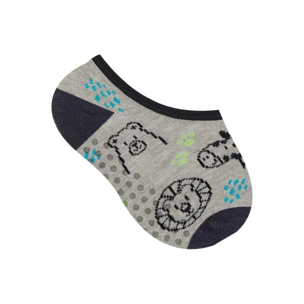 Meia para bebê modelo sapatilha camuflada de menino Selene