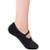 Meia Sapatilha Selene 7850-003 34/39 Antiderrapante Pilates - Preto