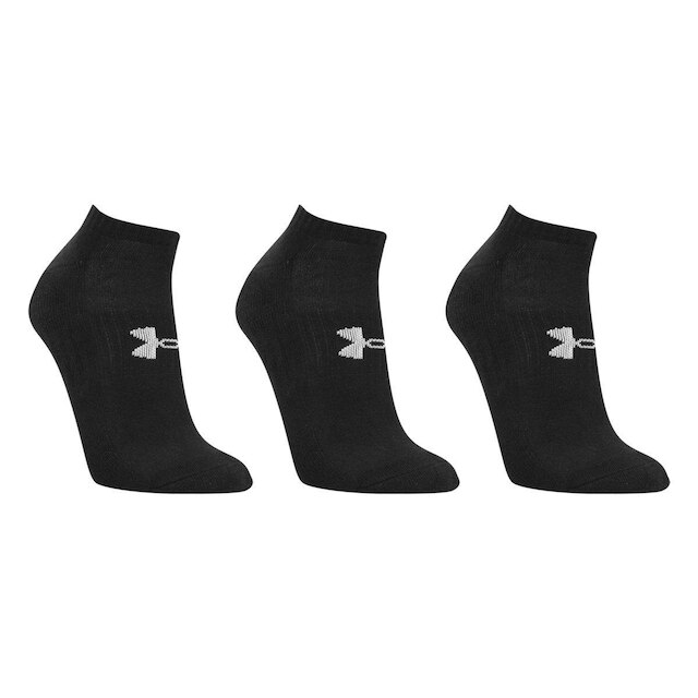 Meia Under Armour Cano Baixo C/ 3 Pares - Preto+Cinza é ruim? Meia Under Armour Cano Baixo C/ 3 Pares - Preto+Cinza é boa?