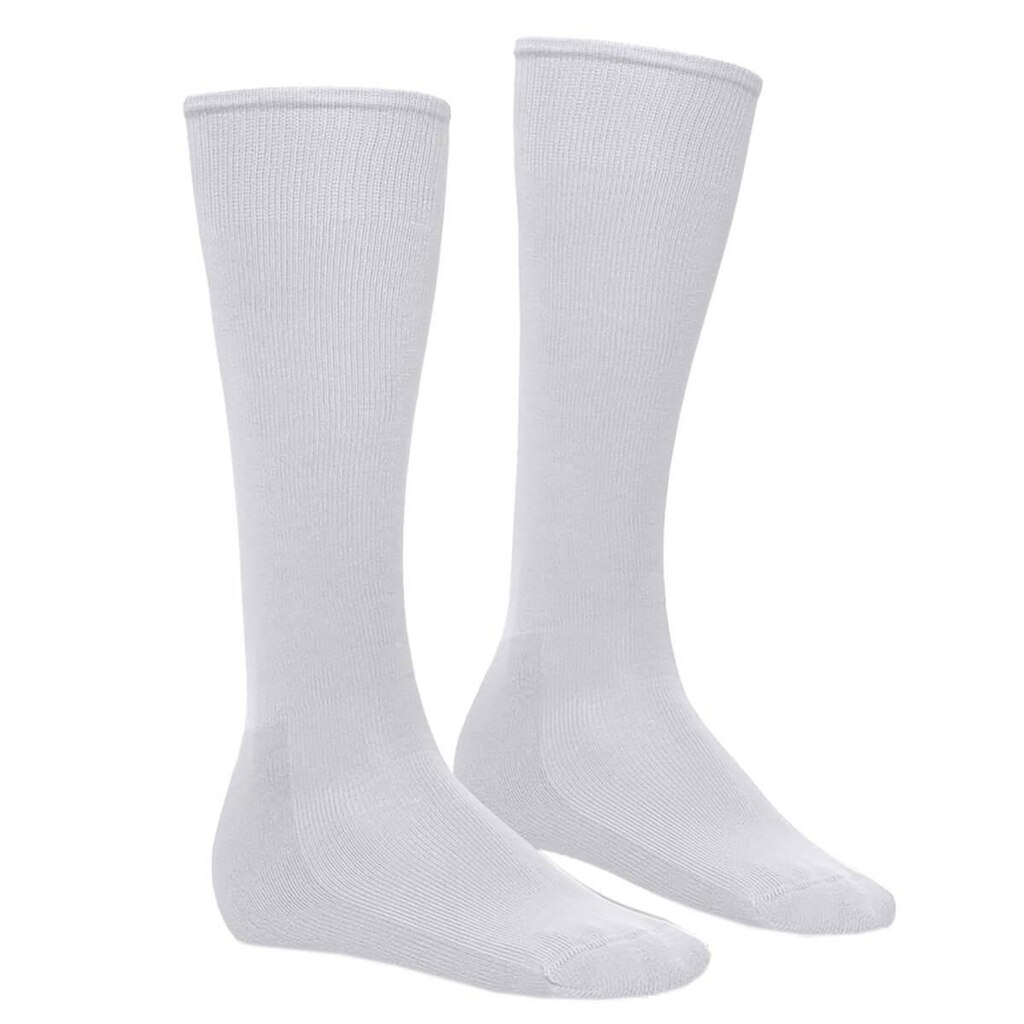 Meião de Futebol Adulto 39/43 Sport Básico Branco