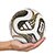 Mini Bola Adidas Trionda Copa do Mundo 2026 Final - Branco+Preto