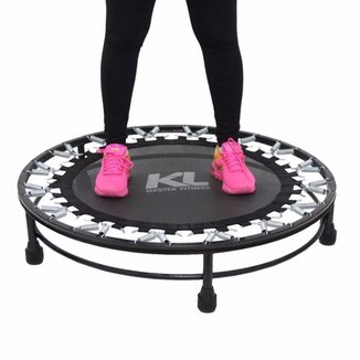 Mini Trampolim Jump KL Sports Profissional 150 Kg Fitness
