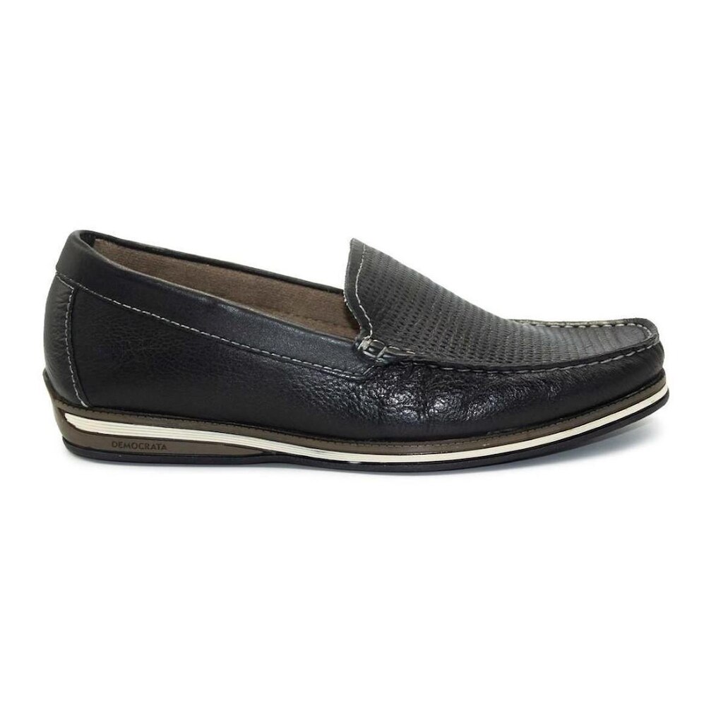 Mocassim De Couro Democrata Masculino Easy Ted 135201