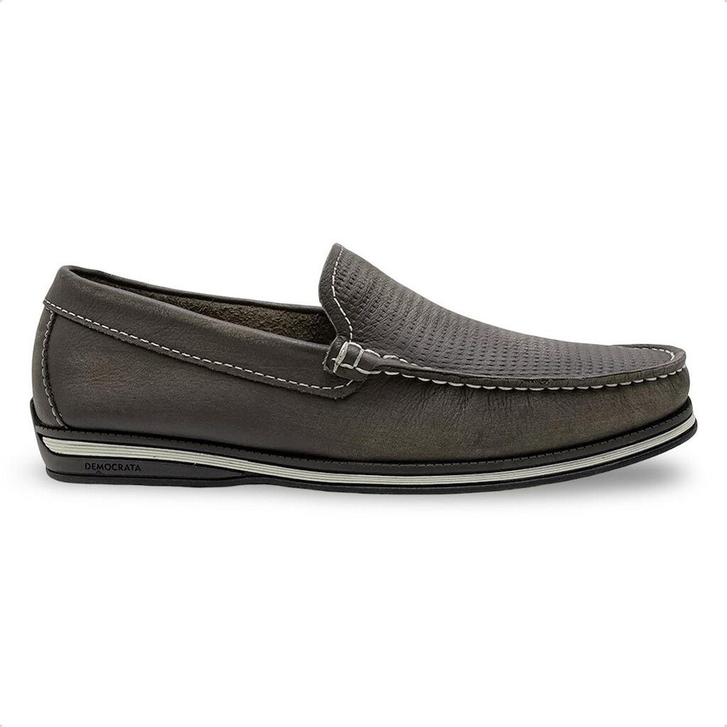 Mocassim De Couro Democrata Masculino Easy Ted 135201