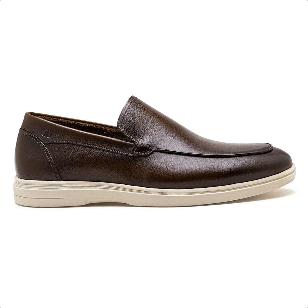 Mocassim de Couro Democrata Masculino Tulum 647101