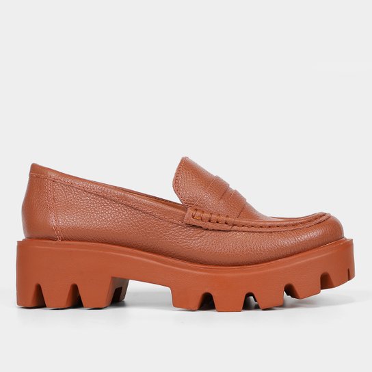 Mocassim Shoestock Couro Tratorado Gravata - Caramelo é ruim? Mocassim Shoestock Couro Tratorado Gravata - Caramelo é boa?