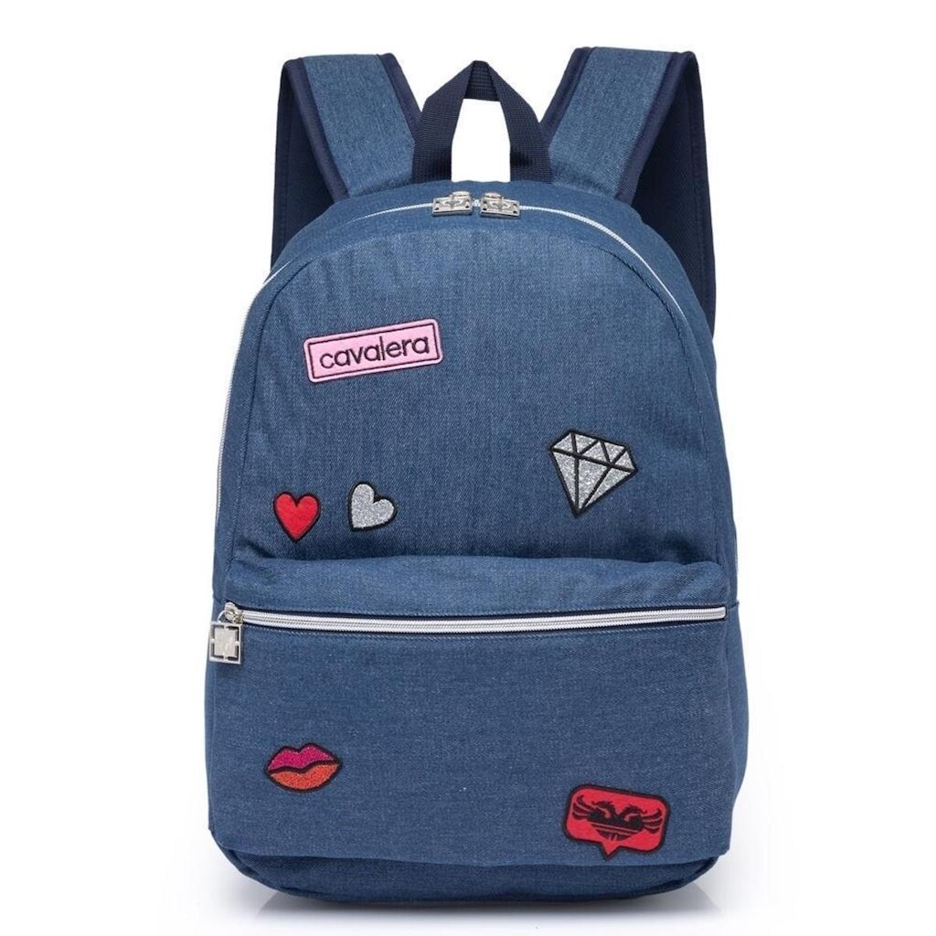Mochila Cavalera Faculdade Escolar Notebook 18 Litros