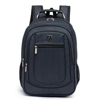 Mochila Centurion Executiva Masculina Entrada USB Fone de Ouvido Trabalho Reforçada Espaçosa