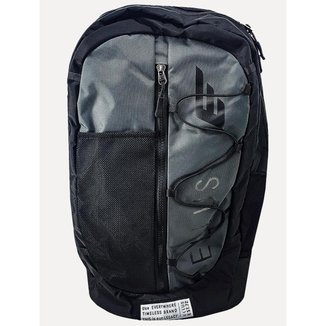 Mochila Ellus Backpack Nylon Sport Chumbo/Preta