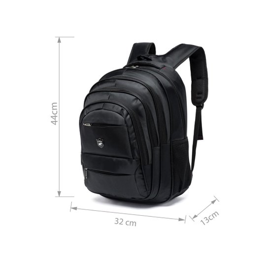 Mochila Executiva Reforçada Espaçosa Moderna Masculina Coban 18Litros