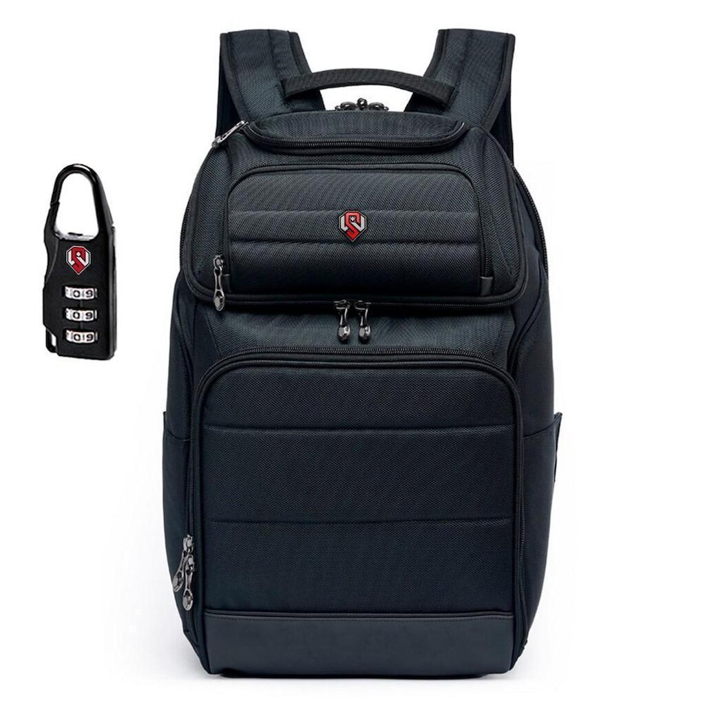 Mochila Executiva Swissport Antifurto Grande Notebook Masculina 21 Litros