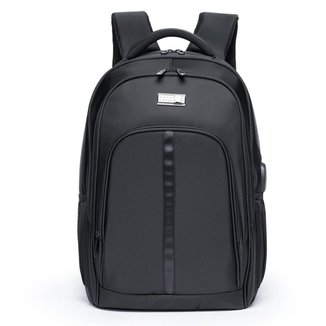 Mochila Hang Loose Executiva C/ Adaptador USB e Fone de Ouvido 22 Litros
