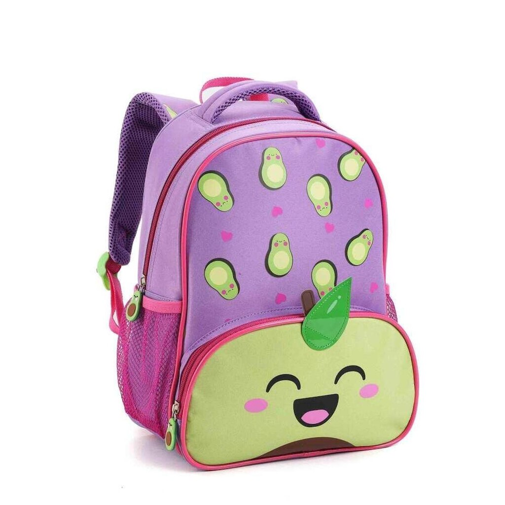 MOCHILA INFANTIL ESCOLAR MATERNAL PRÉ ESCOLA FRUTINHAS