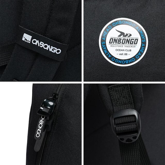 Mochila Masculina Onbongo Reforçada Notebook Espaçosa 15 litros