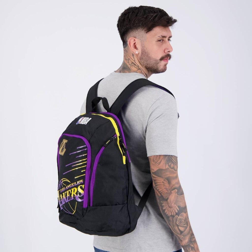 Mochila NBA Legend Lakers Preto