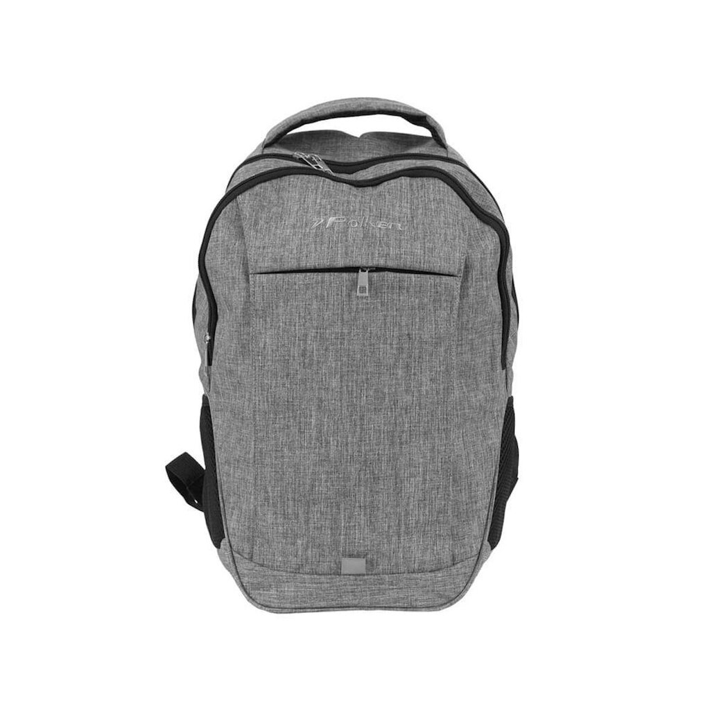 Mochila Poker  Clássica Track Cinza
