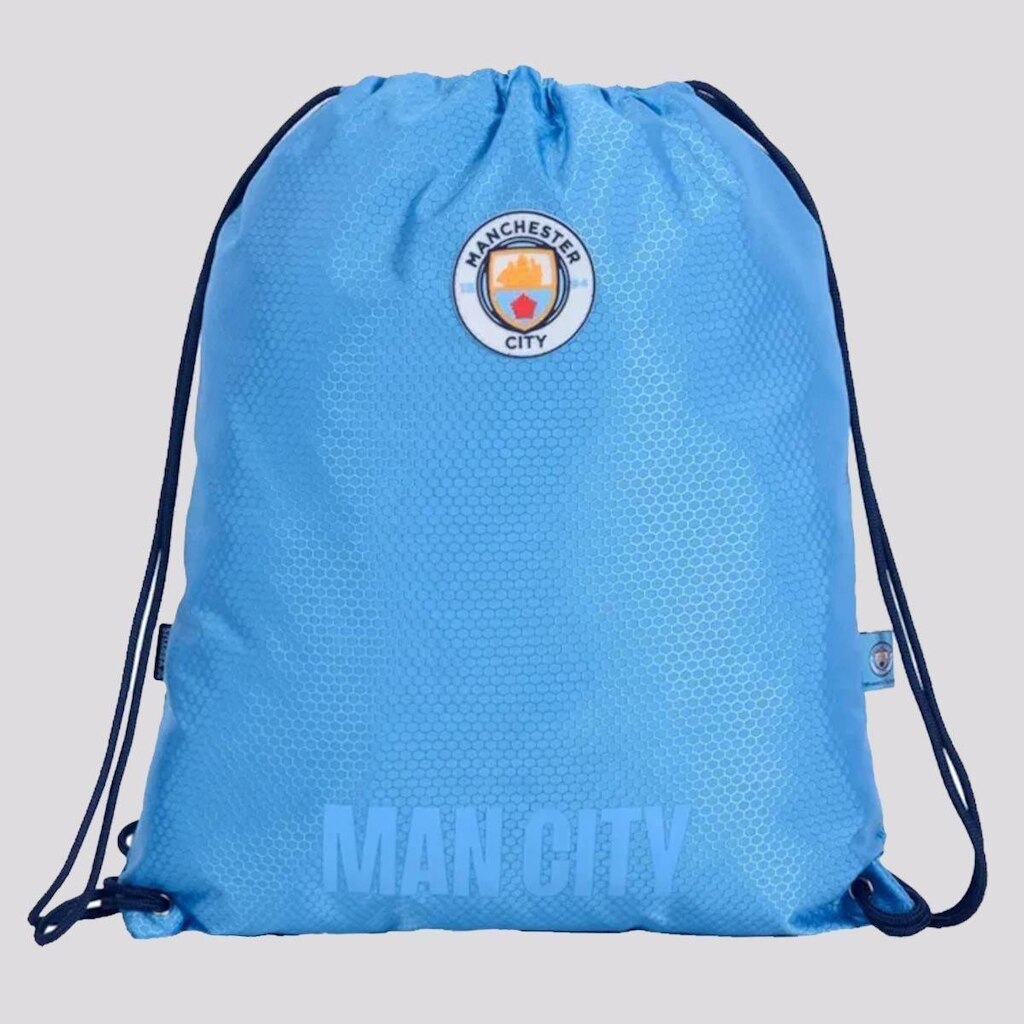 Mochila Saco Manchester City Esportiva Azul