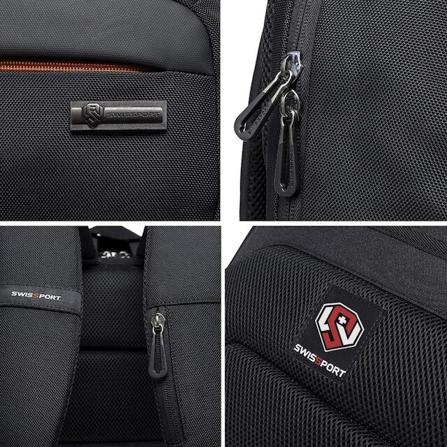 Mochila Swissport Executiva C/ Adaptador Usb 25 Litros