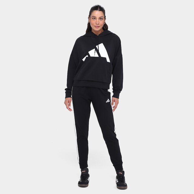 Moletom Adidas Com Capuz Feminino