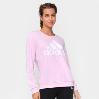 Moletom Adidas Essentials Logo Adidas Feminino