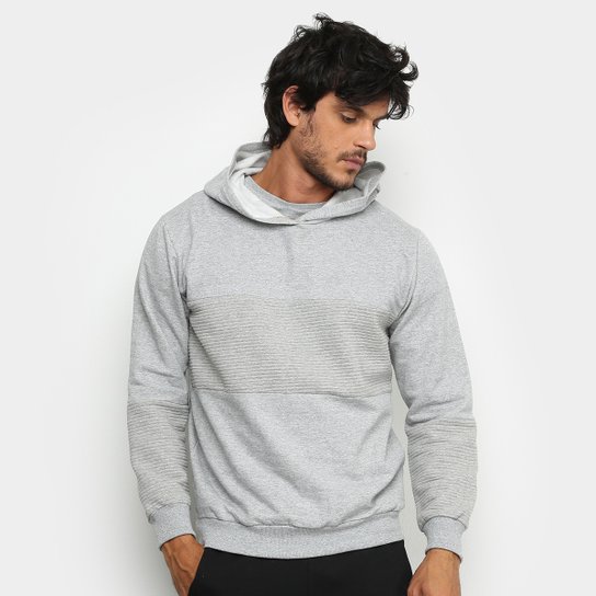 Moletom Básicos Básico Masculino - Mescla