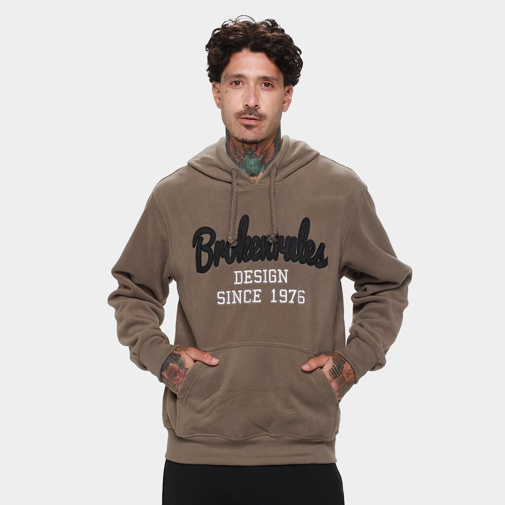 Moletom Broken Rules Bordado 540387 Masculino