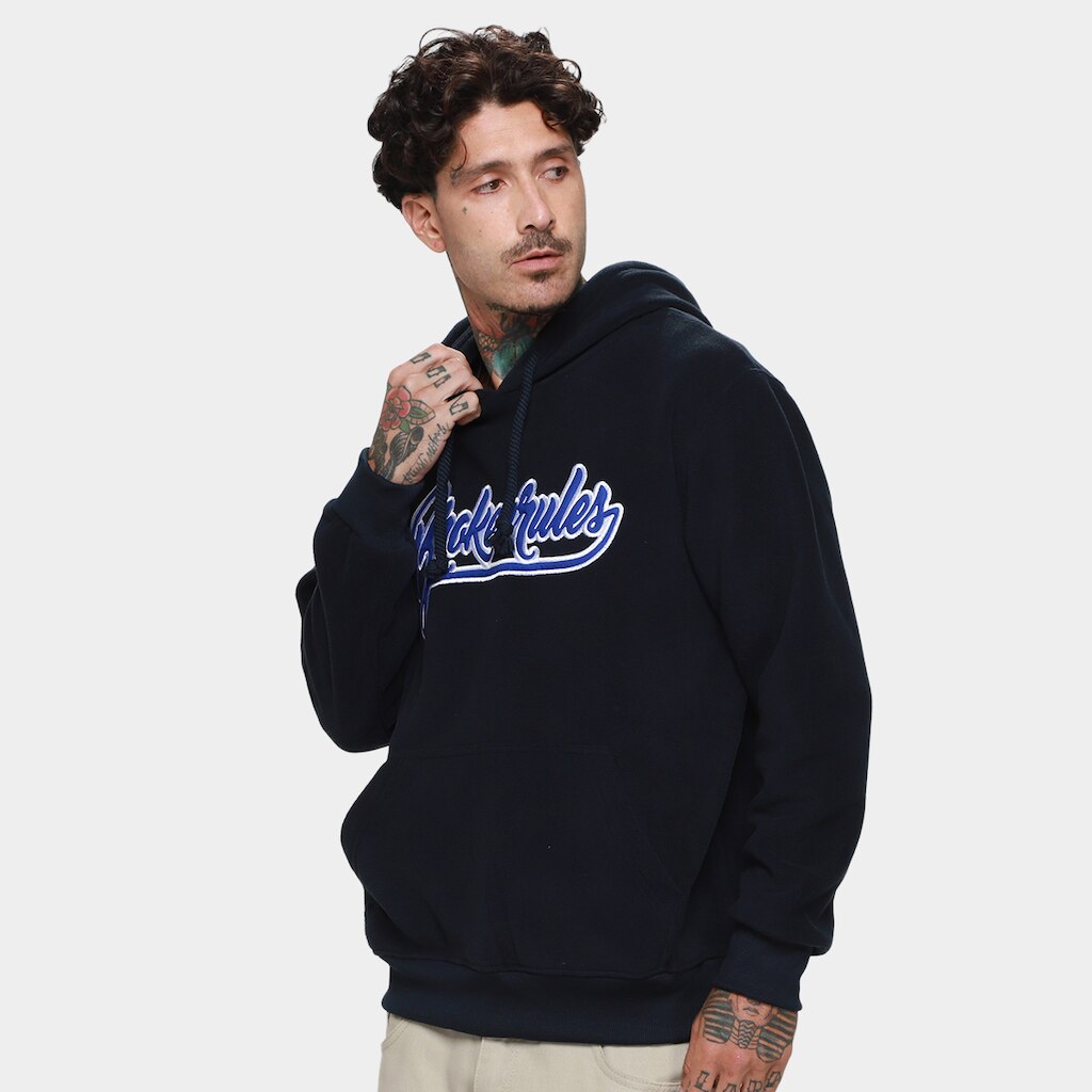 Moletom Broken Rules Bordado Masculino