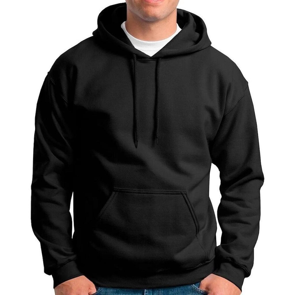 Moletom Masculino Blusa Casaco Capuz Careca Liso
