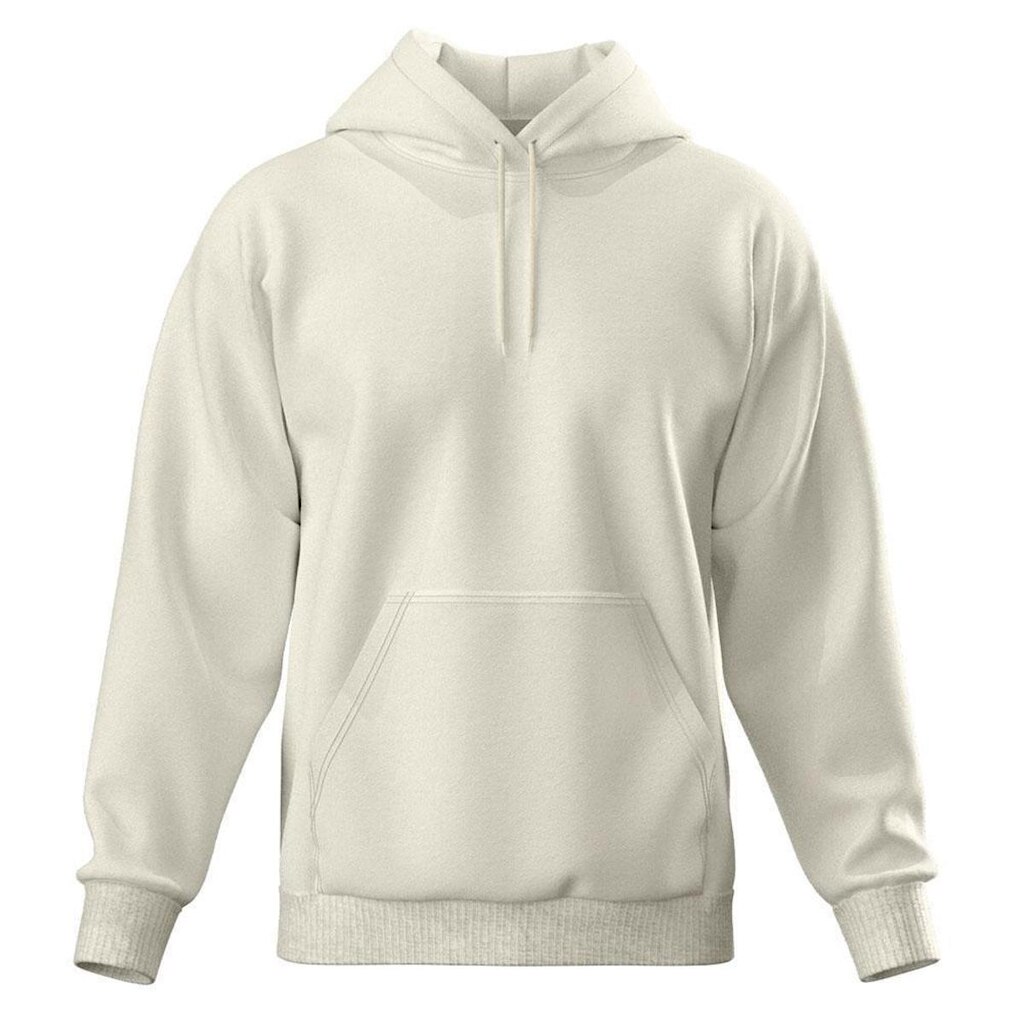 Moletom Modelo Canguru Com Capuz Masculino e Feminino Liso